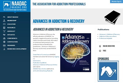 Advances in Addiction and Recovery: NADAAC